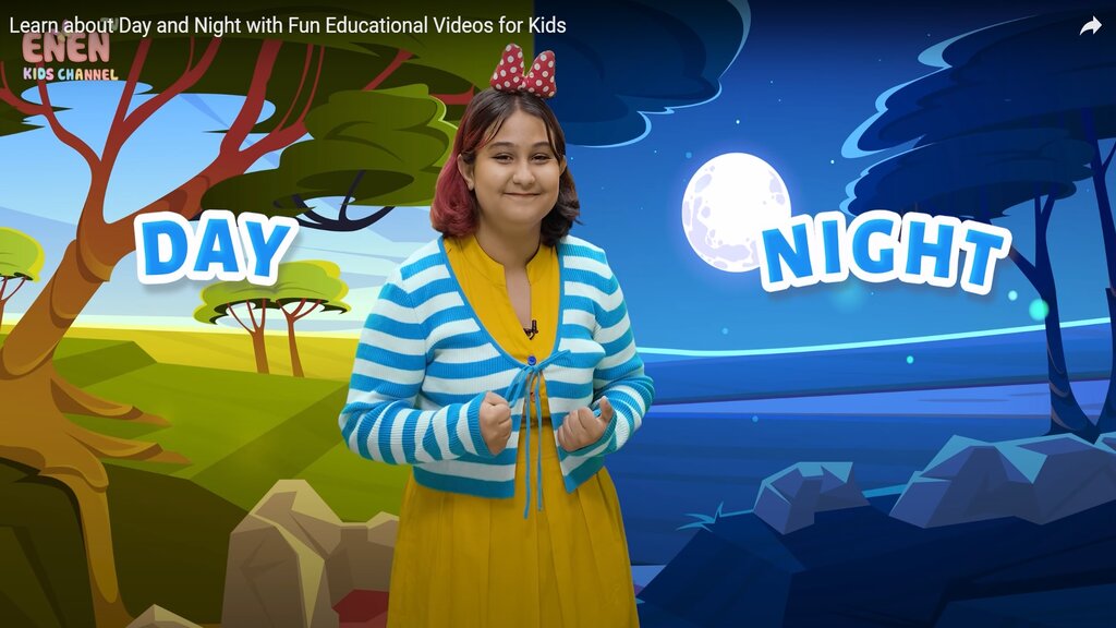 Learn about Day and Night with Fun Educational