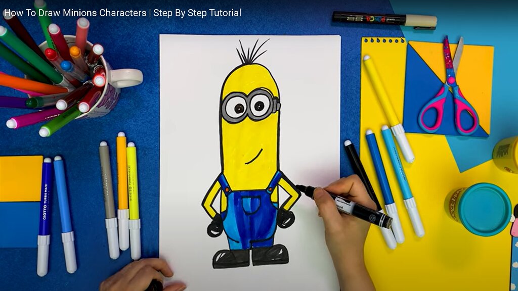 How To Draw Minions Characters